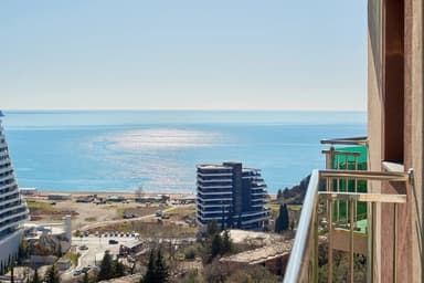 Квартира с одной спальней в Бечичи за 132600 евро с видом на море