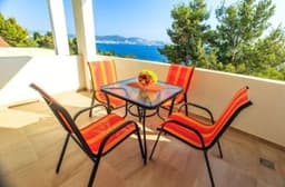 Аренда 1-комн. апартаментов в Баре с видом на море – 450 EUR