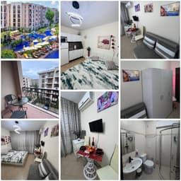 Сдается уютная студия в Каскадас 4 с красивым видом за 200 EUR/мес