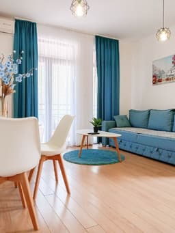 Аренда студии в Бечичи на год - 430€/месяц с красивым видом