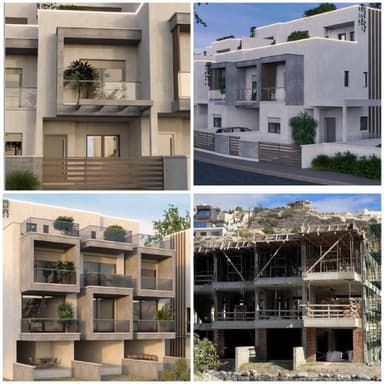 Современный мезонет в Лимассоле, Agios Tychonas - 440,000 EUR с уникальной архитектурой