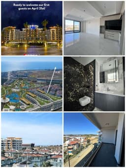 Современная квартира с видом на море в AZURA WORLD Алания всего за 153,000 EUR