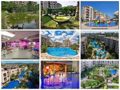 Аренда апартамента в Vip Cascadas Family Resort - всего 500 метров до пляжа!