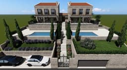 Продажа двух вилл с видом на море в Бечичи за 1 000 000 евро