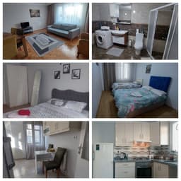 Просторная квартира в Шишли - 60 EUR за сутки, 3 комнаты и 6 спальных мест