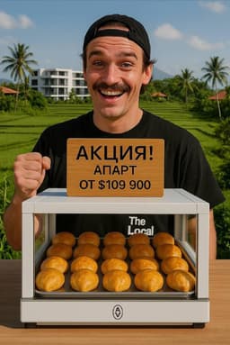 Инвестиционная недвижимость на Бали: Презентация 14 апреля, цена от 109,900 USD