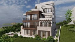 Продажа двухспальной квартиры в Тивате с панорамным видом за 275000 €